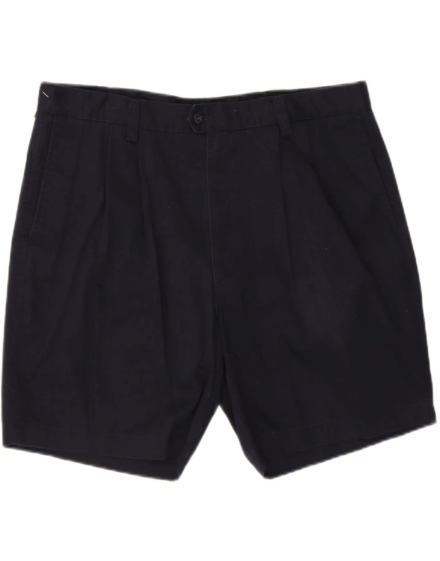 DOCKERS Mens Pegged Chino Shorts W40 XL Navy Blue Cotton Chill Vibes Comfortable Motion