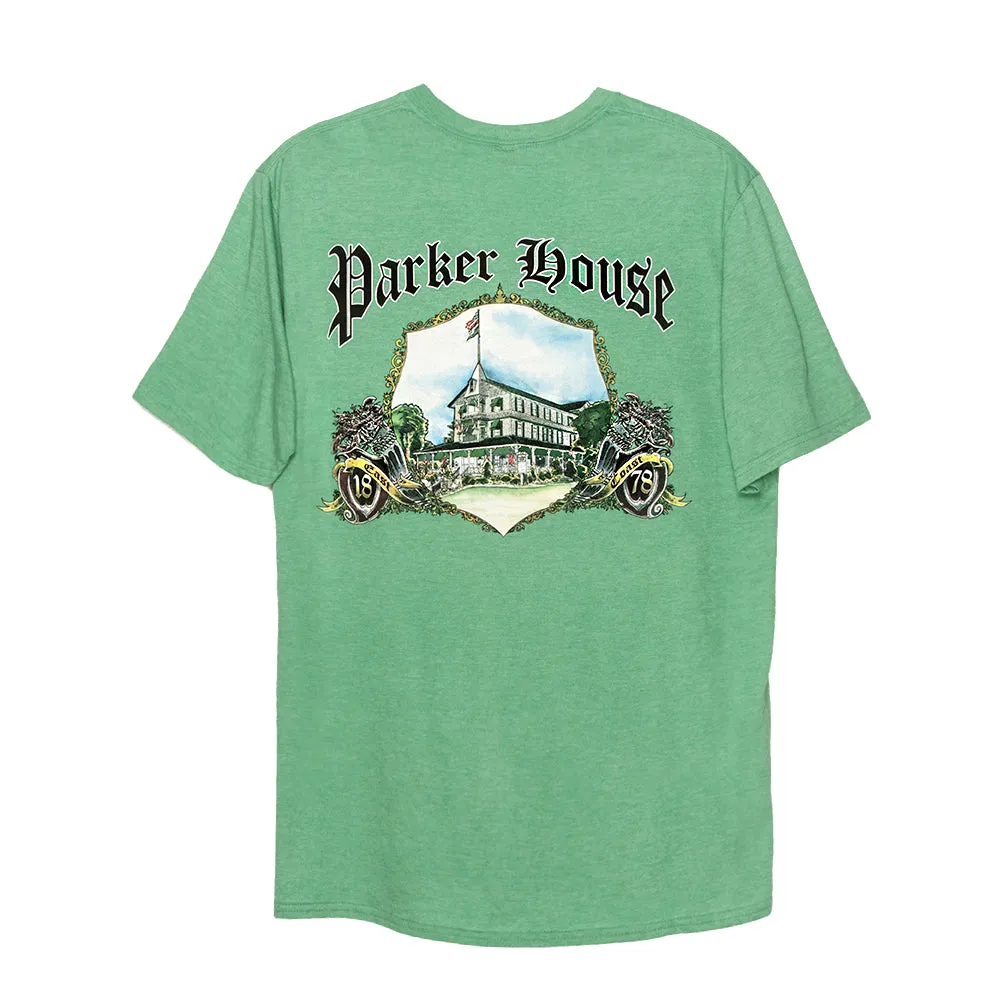 WrinkleFreeFabric Breathable Style Building Back T-Shirt