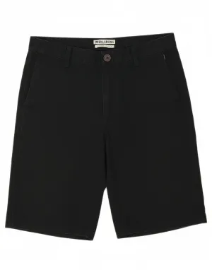 BILLABONG Mens Cargo Shorts W29 Small  Black Polyester Father's Day gift Flexible Hemline