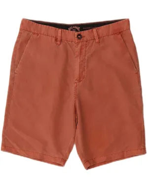 BILLABONG Mens Chino Shorts W32 Medium Pink campers soccer shorts
