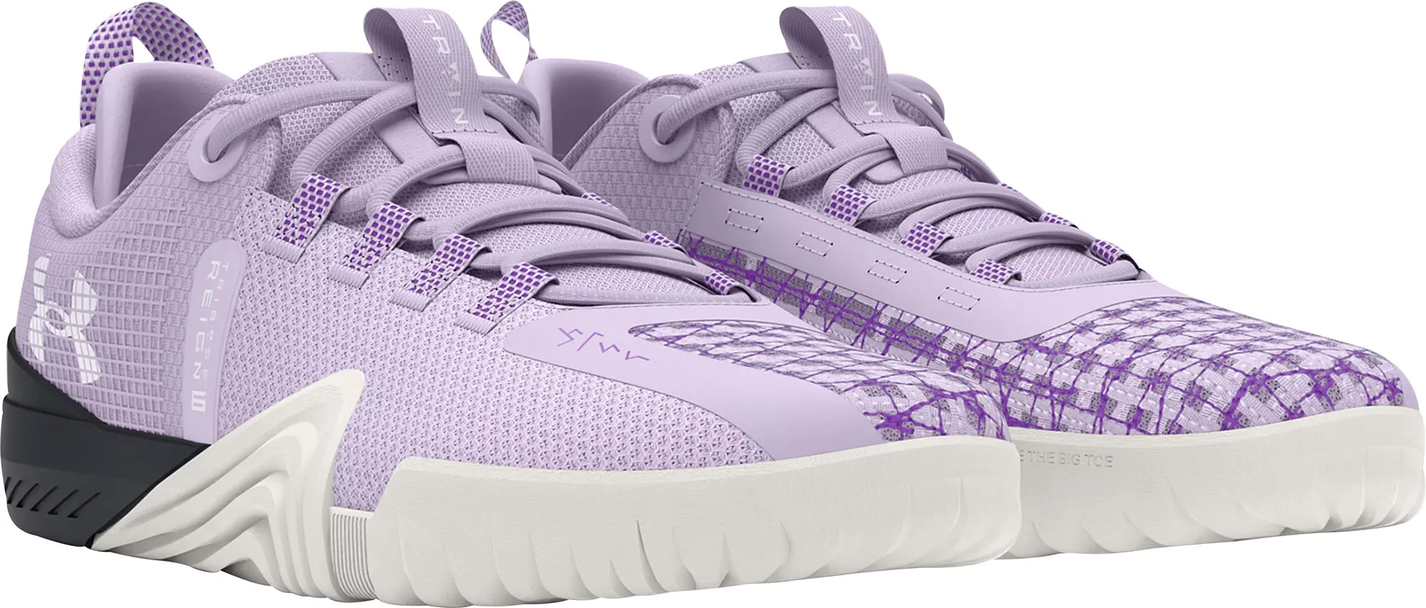 Under Armour Reign 6 Womens Training Shoes - Purple On Demand Comfort Track Support