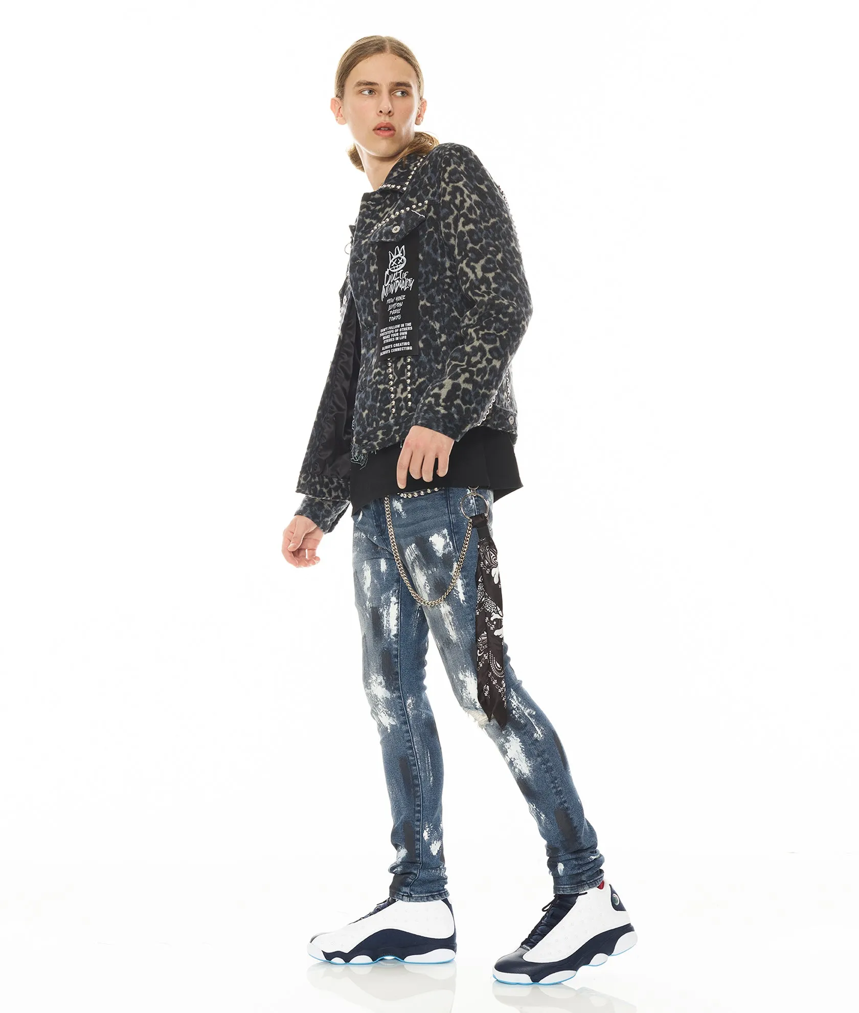 PUNK SUPER SKINNY IN LEOPARD Balanced Look Fashion Lover Outdoor Enthusiast