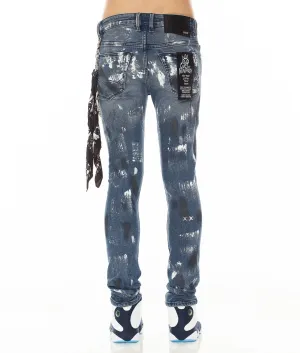 PUNK SUPER SKINNY IN LEOPARD Heavyweight Denim