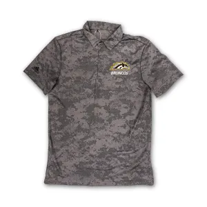 Lightweight Knit Material Anti Pilling Surface WMU Broncos Adidas Polo