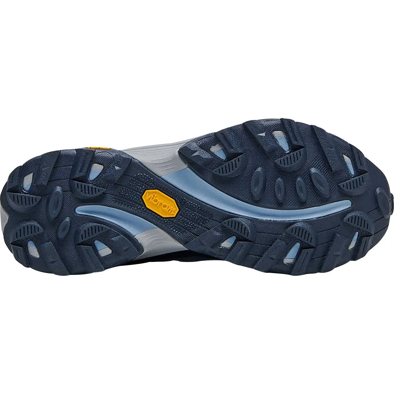 Merrell Moab Speed GORE-TEX Womens Walking Shoes - Blue Long Distance Walk All Fitness