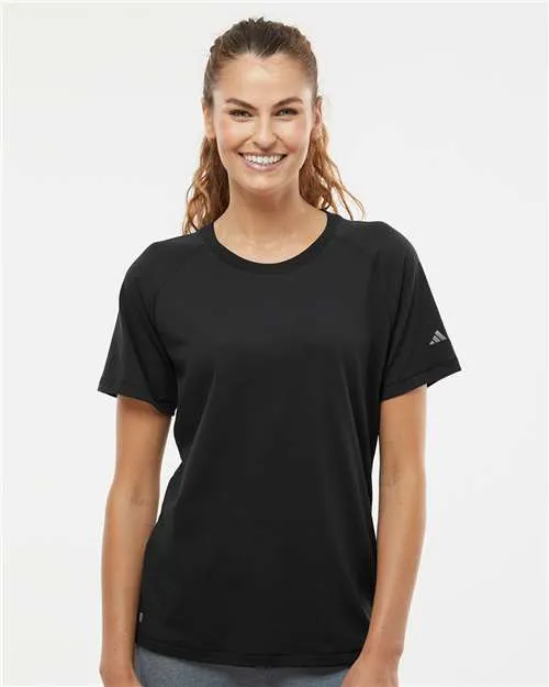 Adidas A557 Women's Blended T-Shirt Bold Look Fade Resistant Coating