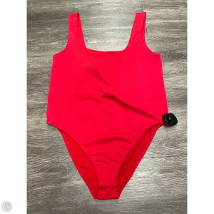 bodysuit with jacket minimal bodysuit Bodysuit By A New Day In Red, Size: Xl