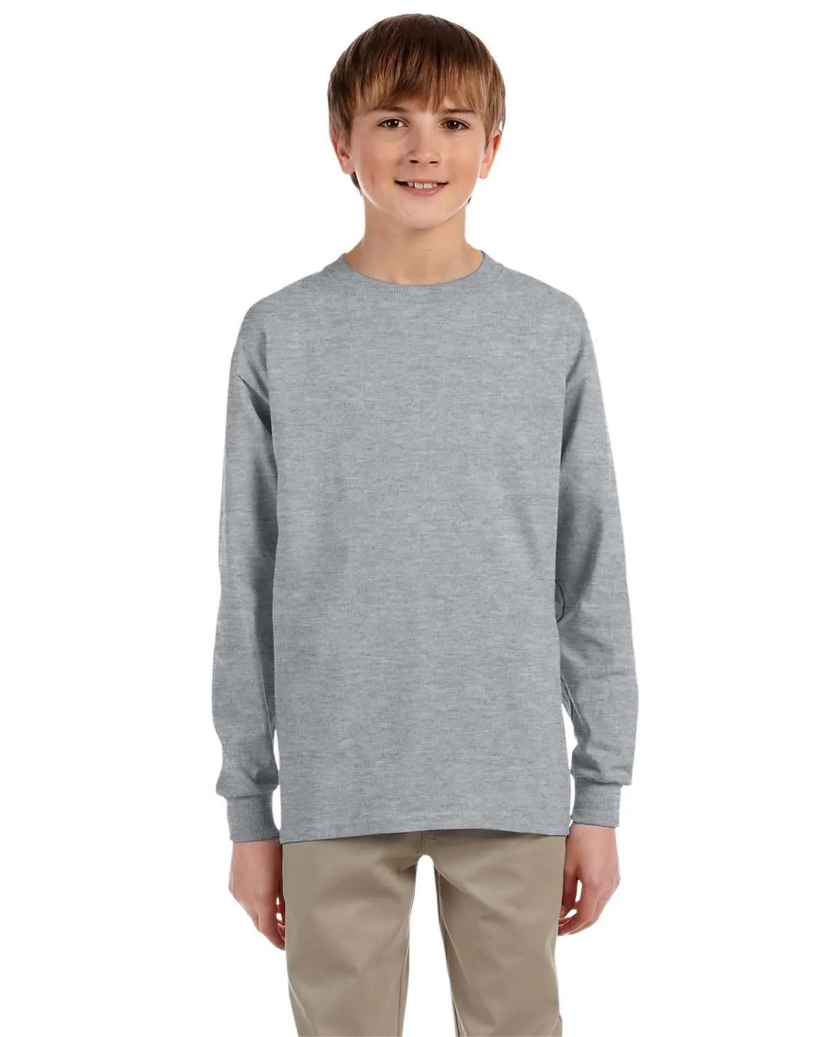 vacation wear Jerzees 29BL Youth DRI-POWER ACTIVE Long-Sleeve T-Shirt