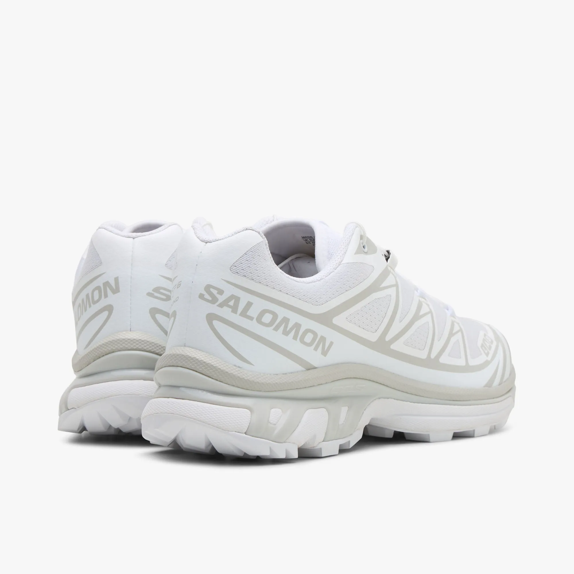 Salomon Advanced XT-6 White / White - Lunar Rock Shock absorption Quick Adjust