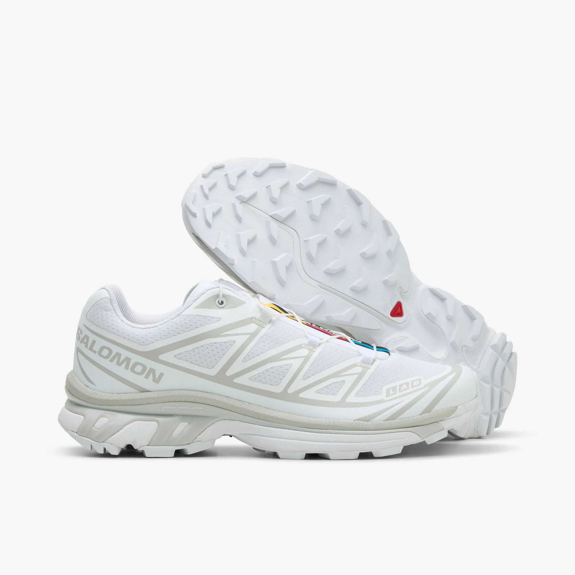 Salomon Advanced XT-6 White / White - Lunar Rock Trail Safety