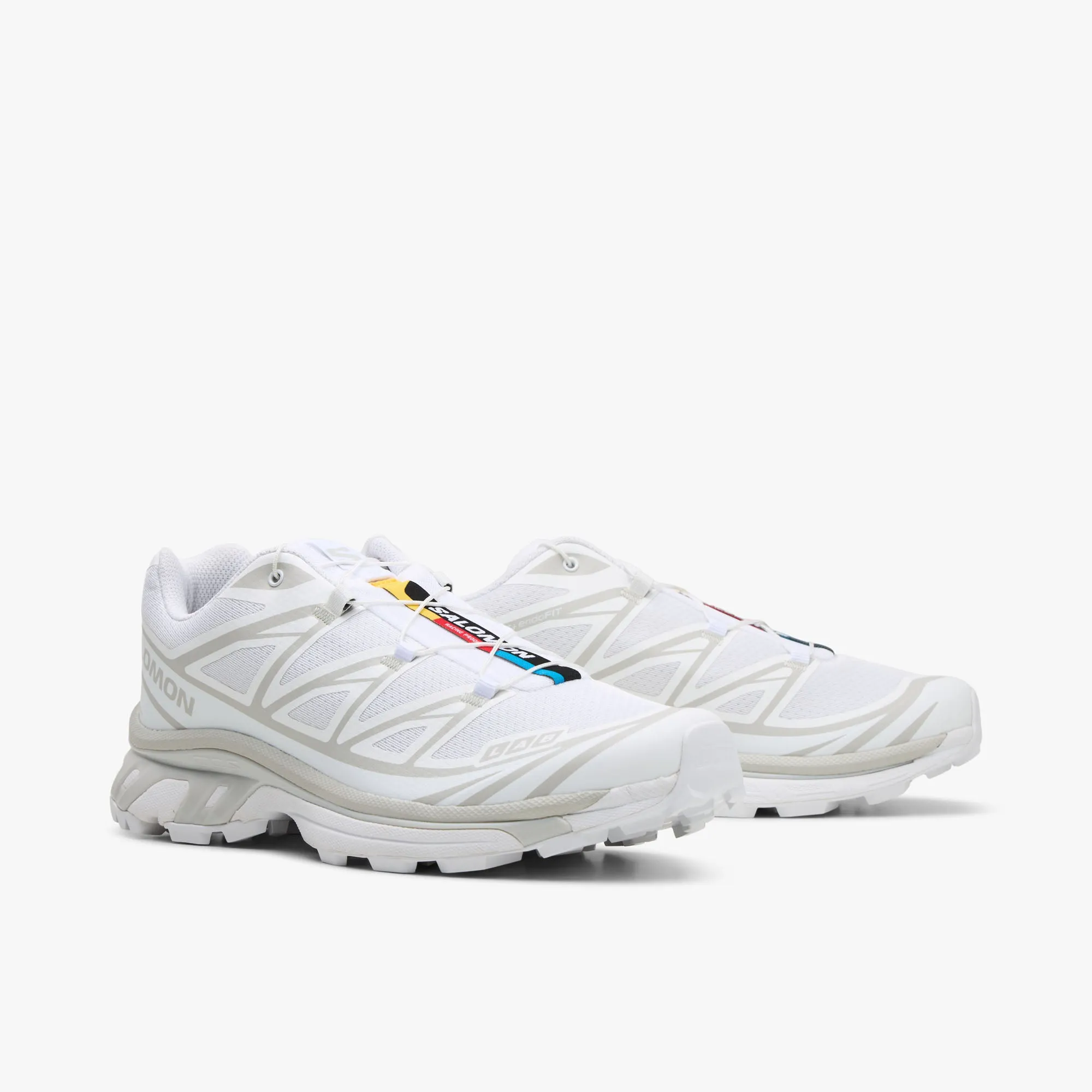 Salomon Advanced XT-6 White / White - Lunar Rock Soft Interior