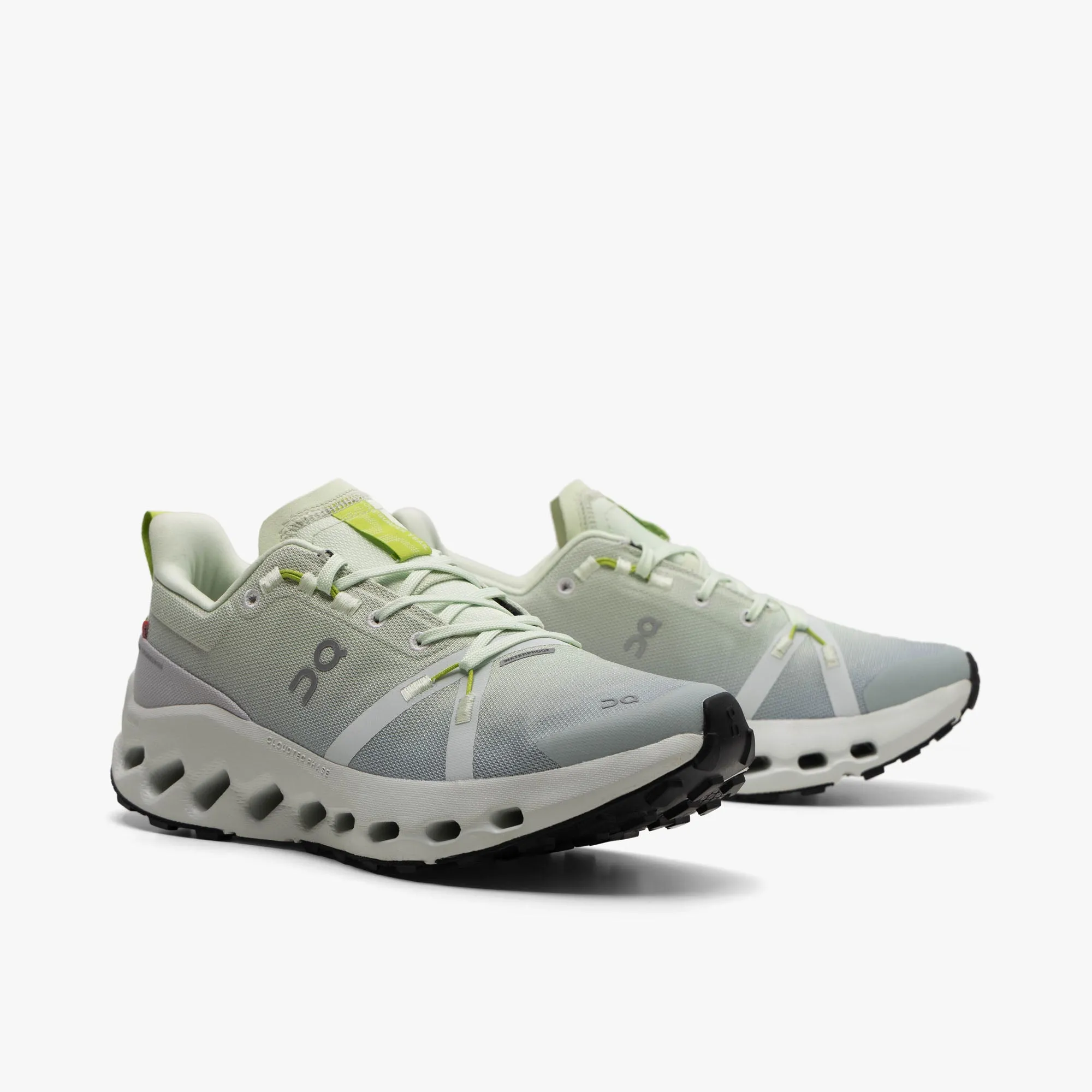 Mud Traction On Women's Cloudsurfer Trail WP Lima / Mineral