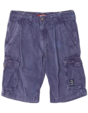 CARRERA Mens 618 Cargo Shorts IT 46 Small W31  Blue Cotton Baby shower gift Everyday Layer