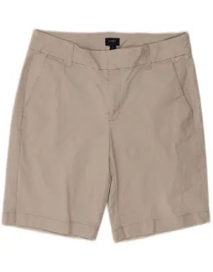 J. CREW Womens Chino Shorts US 6 Medium W30  Grey Cotton Vibrant Hue