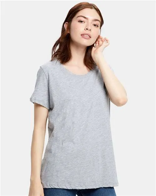 LayeringFriendly US Blanks US115 Women's Loose Fit Boyfriend Tee