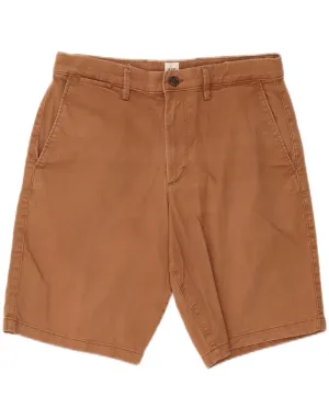 Breathable Material GAP Mens Chino Shorts  W32 Large  Brown Cotton