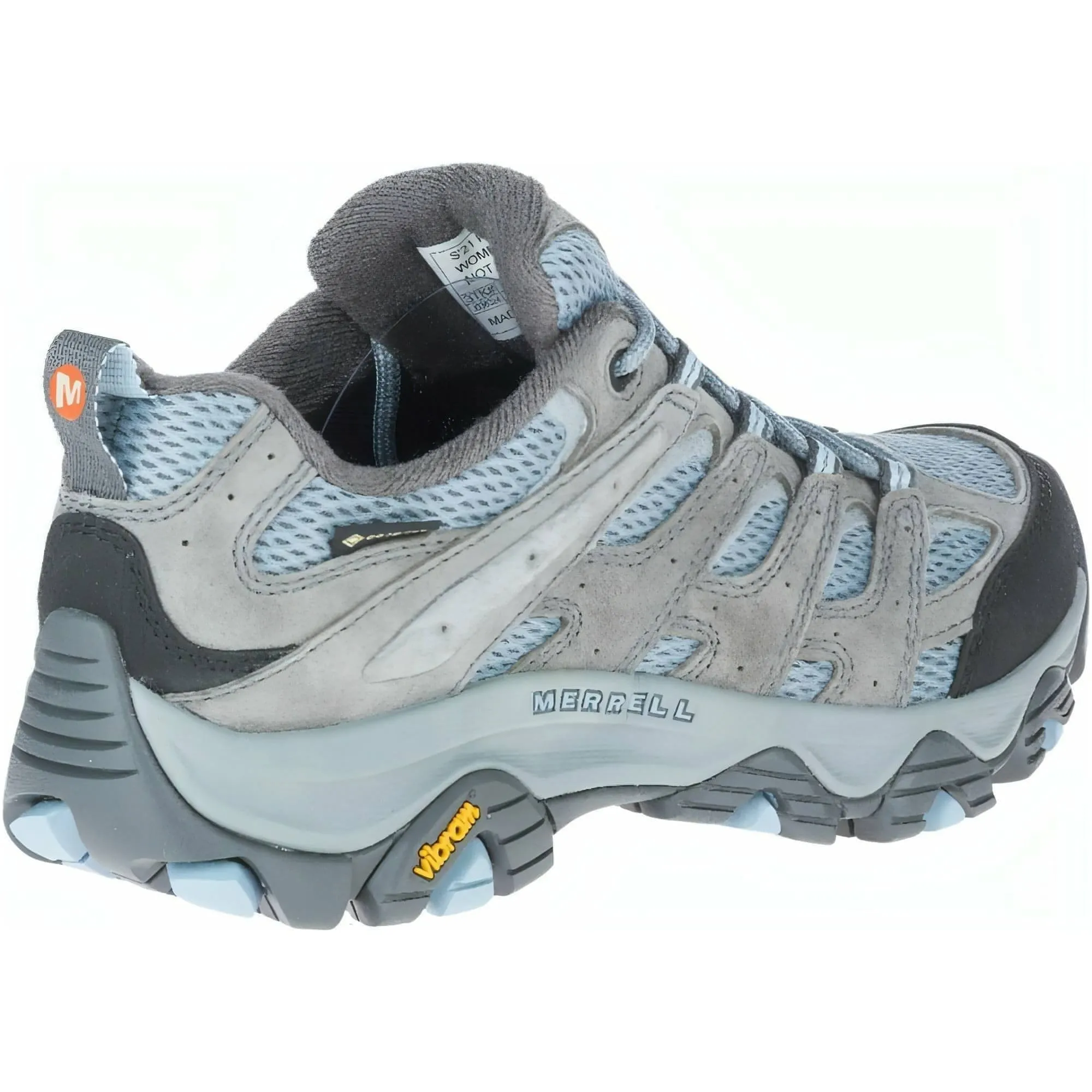 Merrell Moab 3 GORE-TEX Womens Walking Shoes - Blue Snow Grip