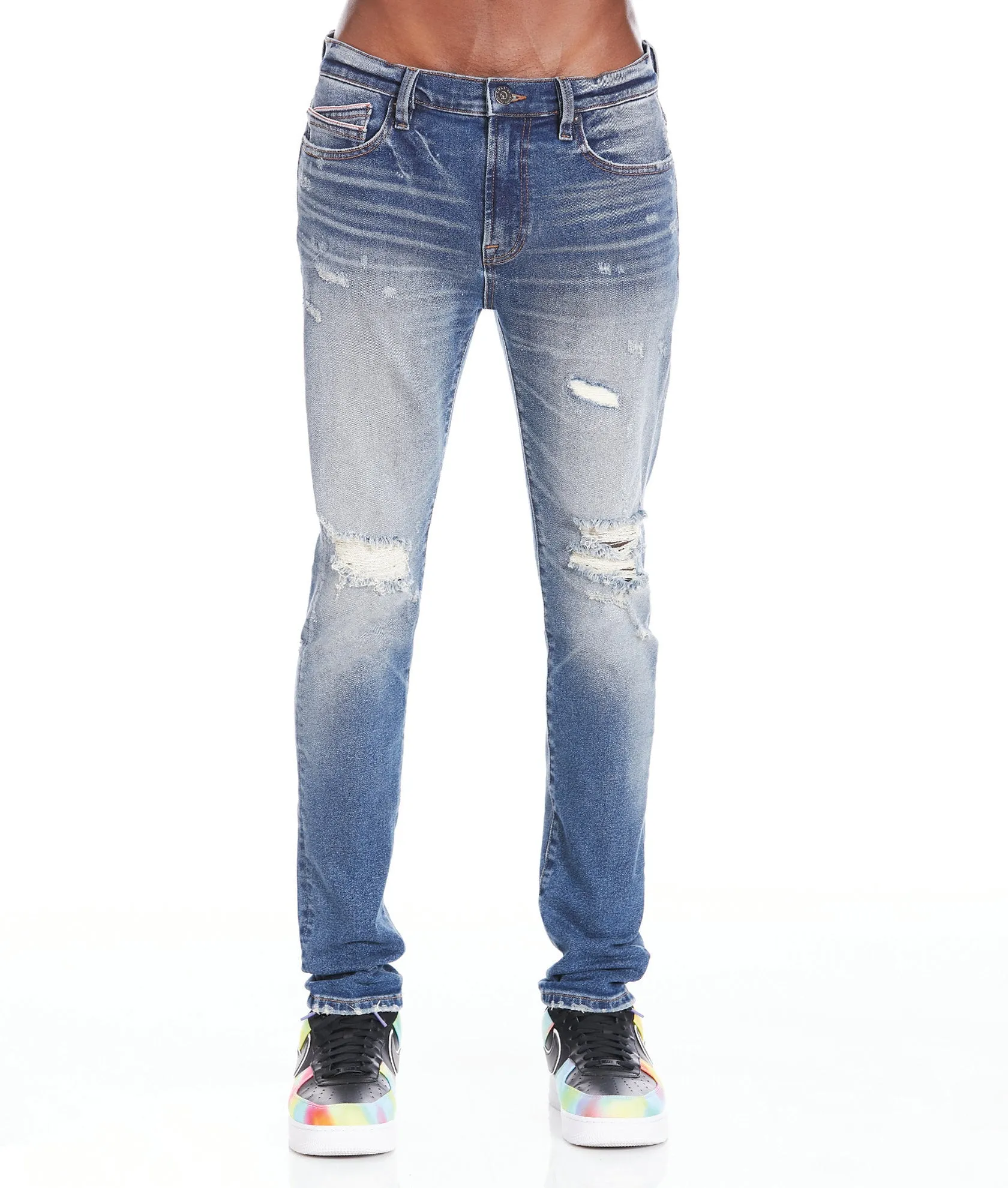 PUNK SUPER SKINNY STRETCH IN STOKE Organic Cotton Material Natural Look