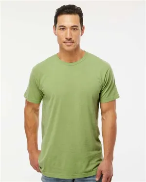 M&O 6500M Vintage Garment-Dyed T-Shirt Microfiber Blend Breathable mesh lining