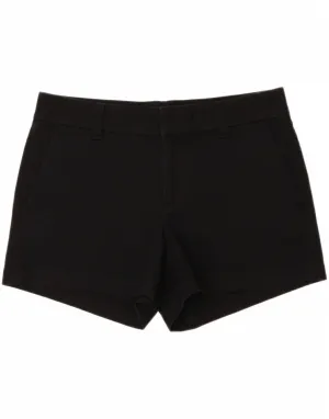 J. CREW Womens Chino Shorts US 4 Small W30 Black Cotton Geometric Design