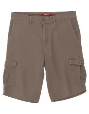 Stylish Outfit CARRERA Mens Cargo Shorts W34 Large Grey