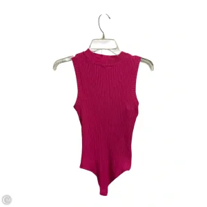 Bodysuit By Altard State In Pink, Size: M everyday bodysuit short torso bodysuit