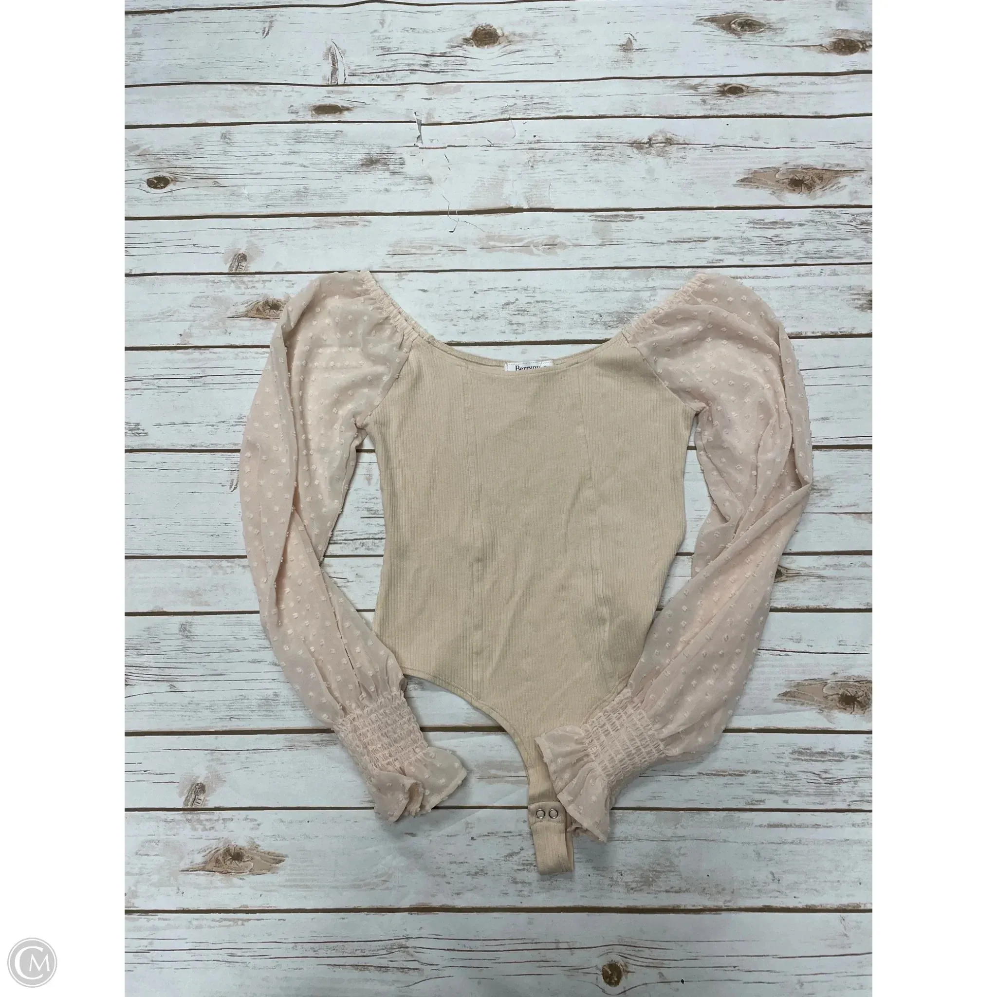 sexy night bodysuit Bodysuit By Cme In Tan, Size: M