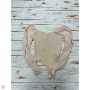 sexy night bodysuit Bodysuit By Cme In Tan, Size: M