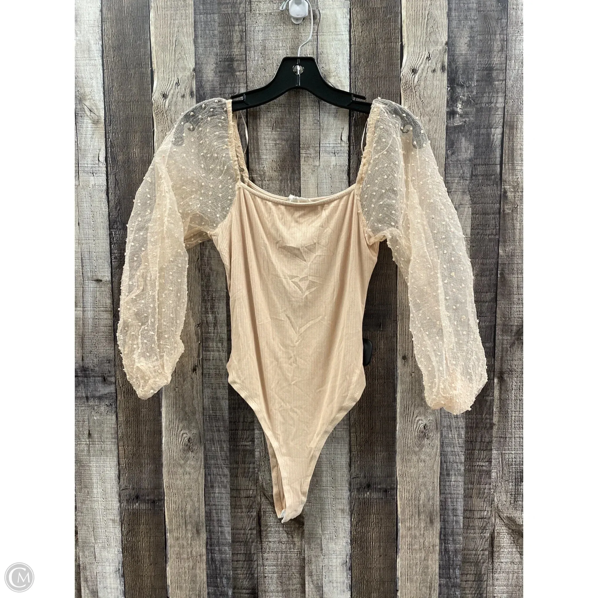 intimate bodysuit scoop neck bodysuit Bodysuit By Altard State In Tan, Size: M