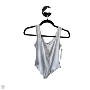 short torso bodysuit sexy bodysuit Bodysuit By Mangopop In White, Size: S