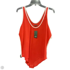 Bodysuit By Wild Fable In Orange, Size: 2x comfy bodysuit casual bodysuit