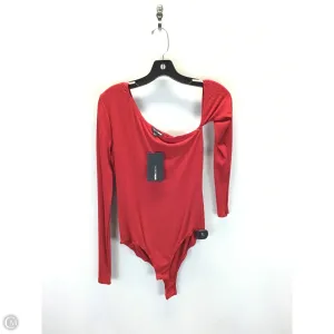 Bodysuit By Fashion Nova In Red, Size: M tiktok bodysuit