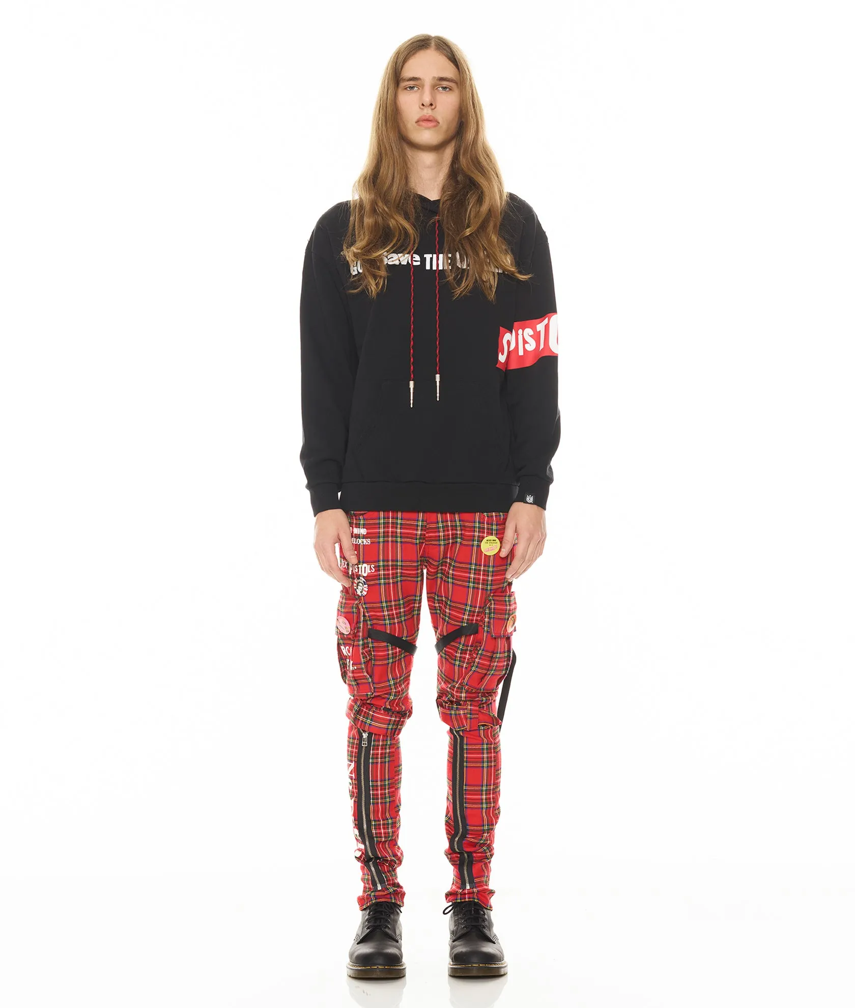 ROCKER CARGO "SEX PISTOLS" IN PLAID Universal Fit Design