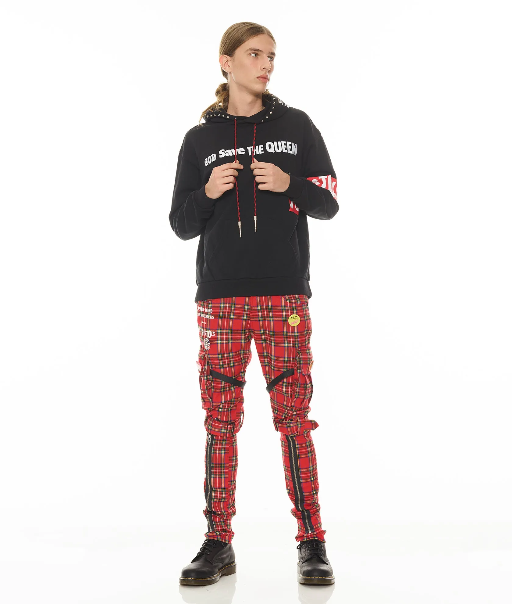 Fresh Look ROCKER CARGO "SEX PISTOLS" IN PLAID