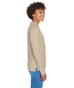 Minimalist Wear D110W - Devon & Jones Ladies Pima Piqu?? Long-Sleeve Polo Shirt