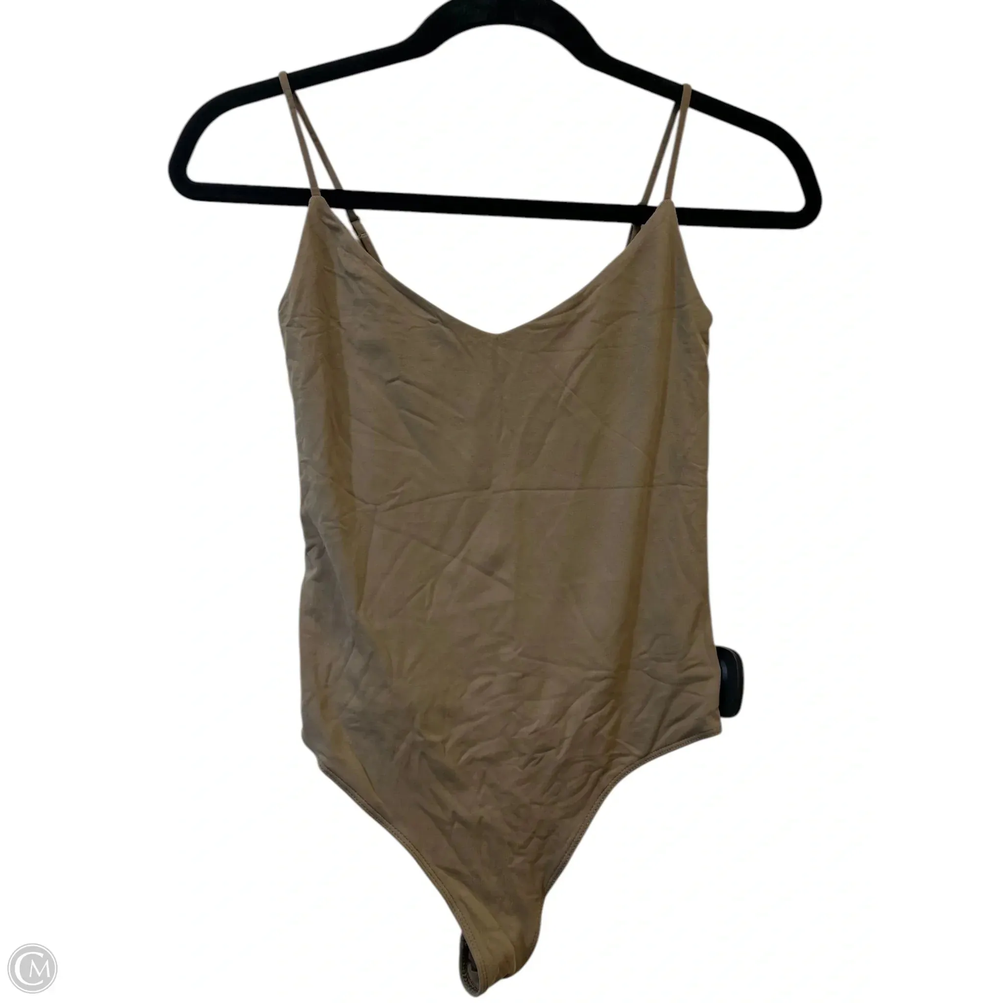 zipper bodysuit Bodysuit Designer By Babaton In Brown, Size: S