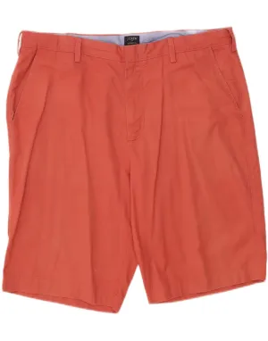 holiday apparel J. CREW Mens Rivington Chino Shorts  W38 XL Orange Cotton