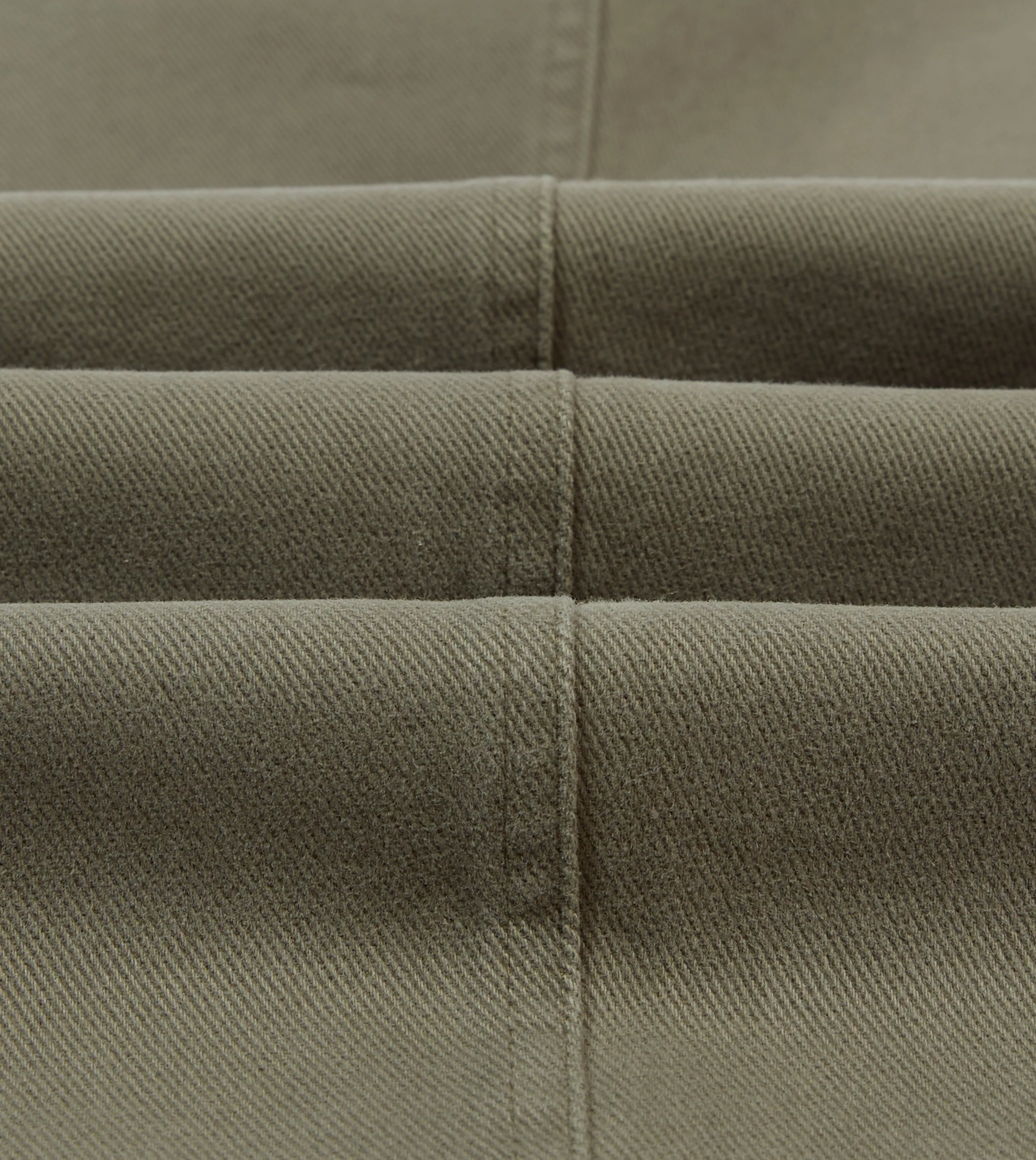 Khaki Heavy Cotton Twill Games Trousers Casual Elegance Flattering wear