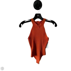 petite bodysuit high fashion bodysuit Bodysuit By Clothes Mentor In Orange, Size: S
