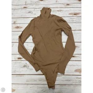 Bodysuit By H&m In Tan, Size: S professional bodysuit