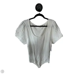Bodysuit By Oddi In White, Size: 3x winter bodysuit cutout bodysuit