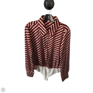Bodysuit By Favorite Daughter In Black & Orange, Size: L mom bodysuit stretchy bodysuit