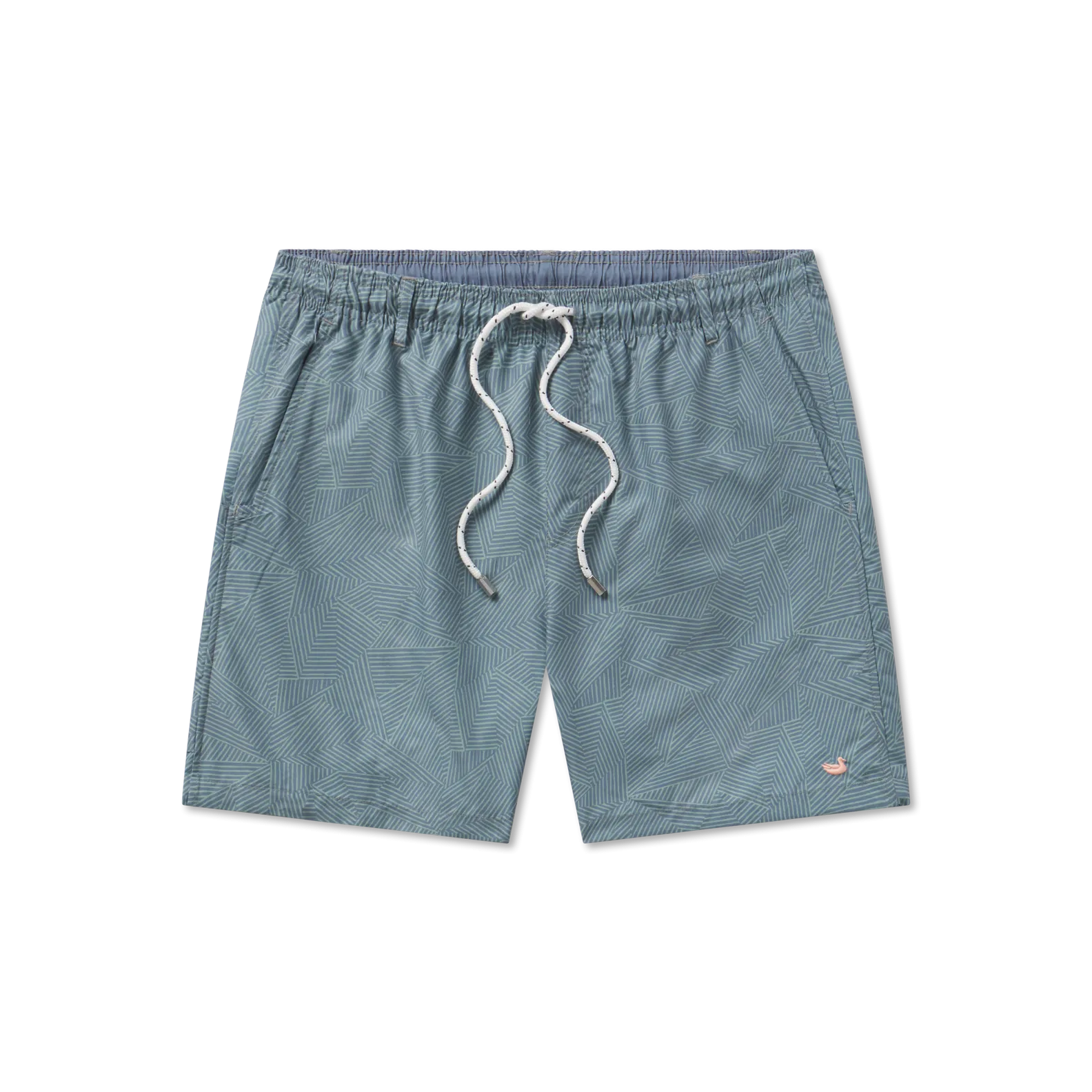Dockside Swim Trunk - Tulum Angles Non Irritating Tagless Design