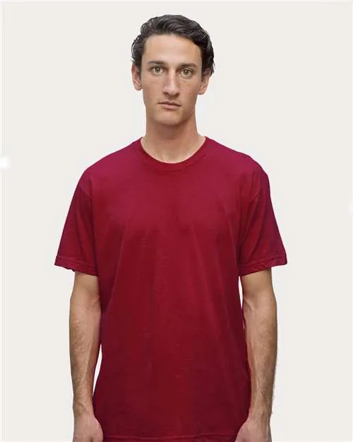 Light Fit Versatile Wearable Los Angeles Apparel 20001 USA-Made Fine Jersey T-Shirt