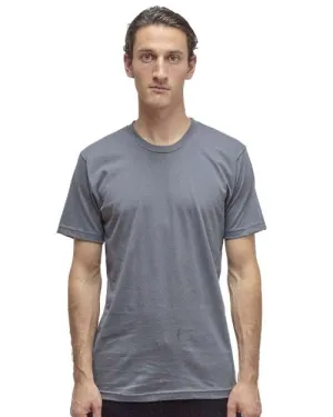 Los Angeles Apparel 20001 USA-Made Fine Jersey T-Shirt Comfortable All Day Wear