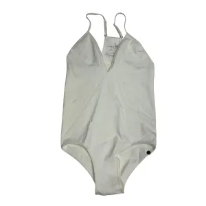cotton bodysuit Bodysuit By Free People In White, Size:M