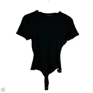 Bodysuit By Good American In Black, Size: Xl postpartum bodysuit festival bodysuit