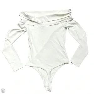 yellow bodysuit minimalist bodysuit Bodysuit By Aritzia In Cream, Size: S
