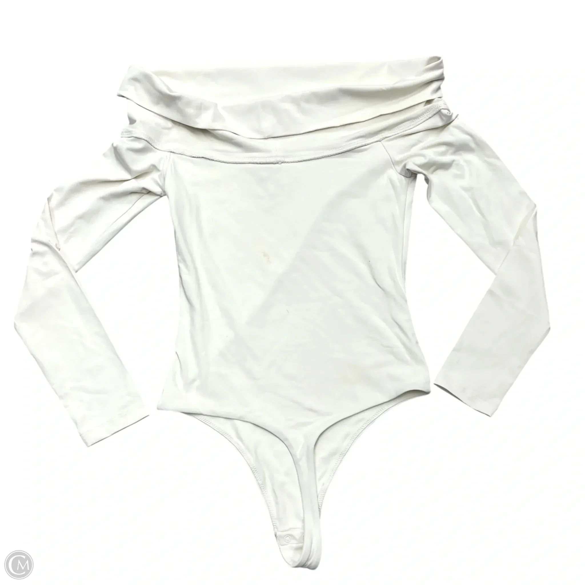 yellow bodysuit minimalist bodysuit Bodysuit By Aritzia In Cream, Size: S