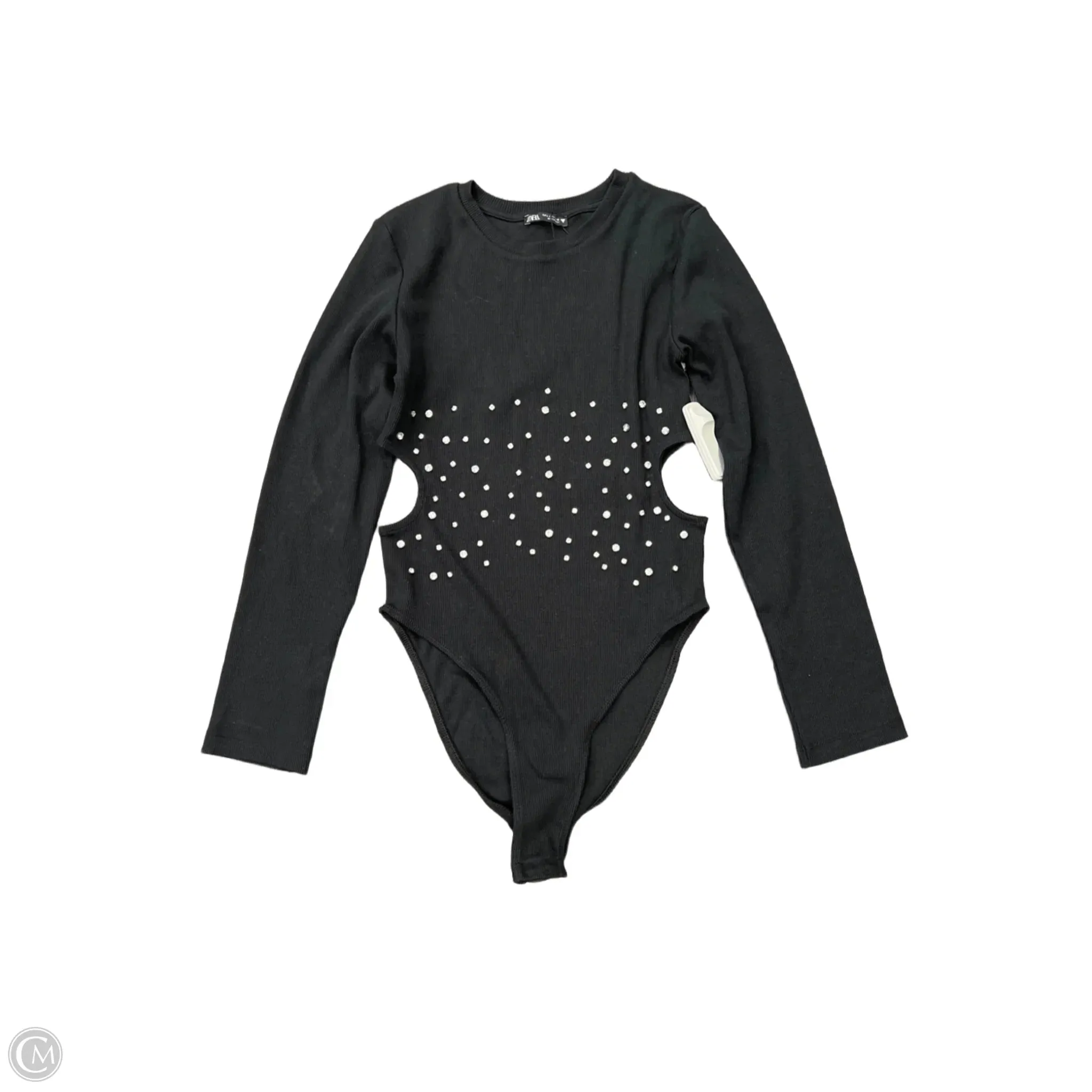 Bodysuit By Zara In Black, Size: L wedding bodysuit